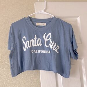 Ocean Drive Santa Cruz cropped tee